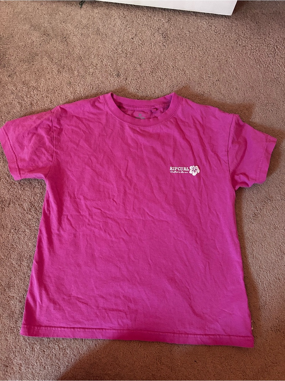 Boathouse Rip Curl Hot Pink Oversized Graphic Tee